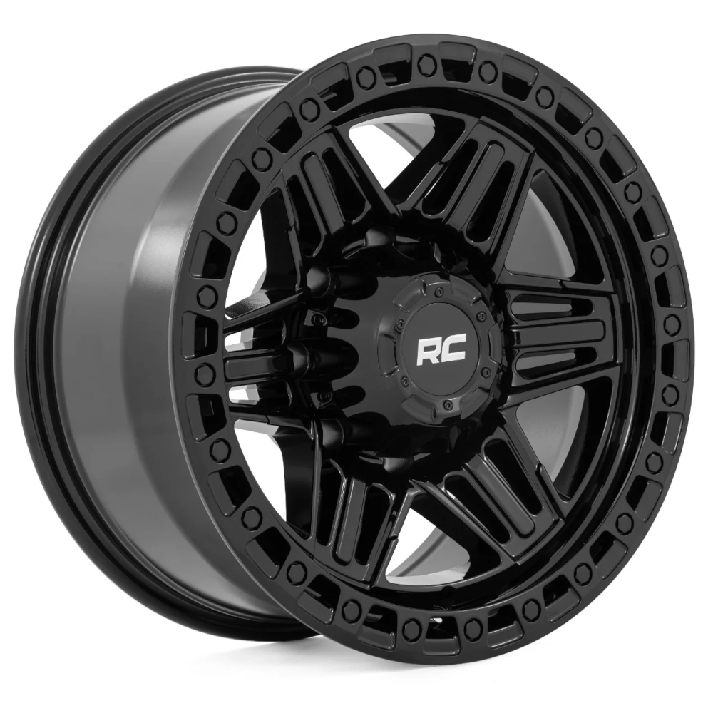Gloss Black Rough Country 76 Series Wheels