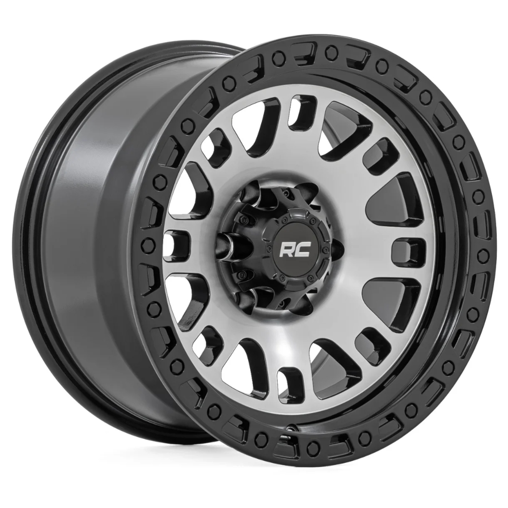 Black Machined Rough Country 82 Series Wheels