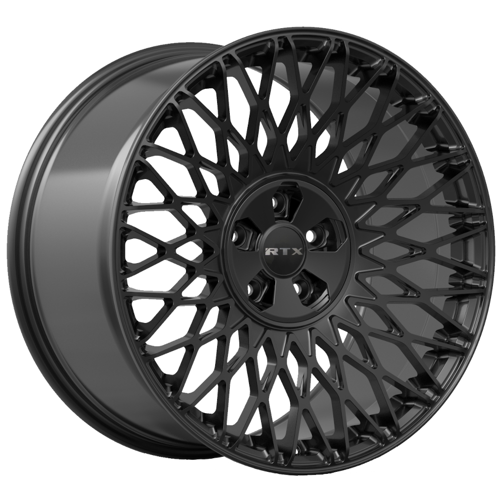Gloss Black RTX Mesh Wheels