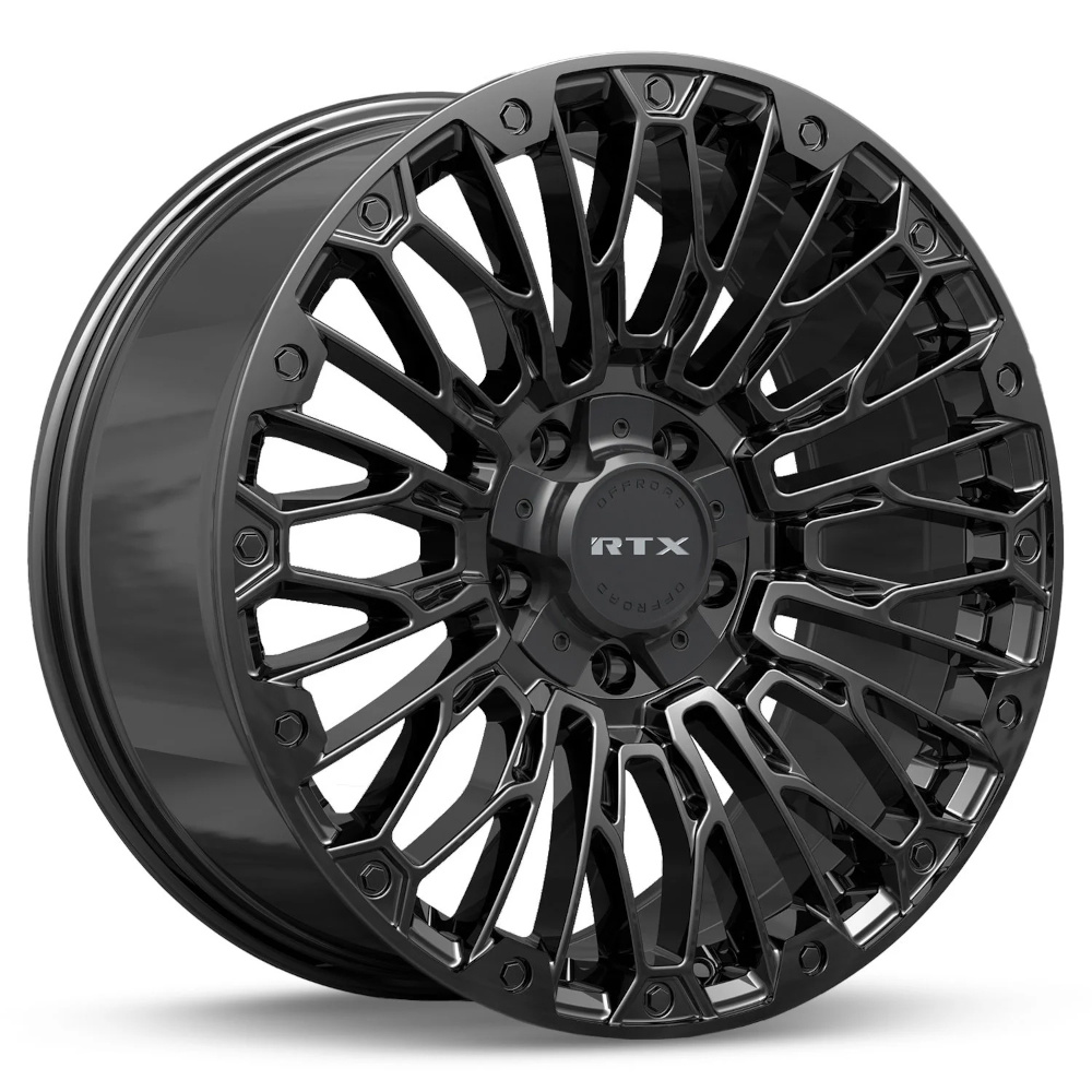 Gloss Black RTX Offroad Chaos Wheels