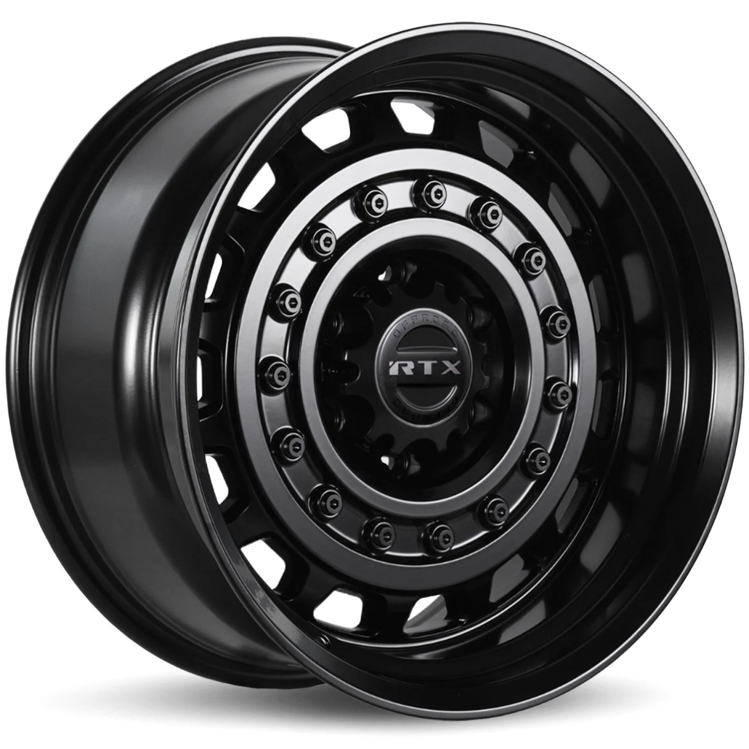 Satin Black RTX Offroad Crusader Wheels