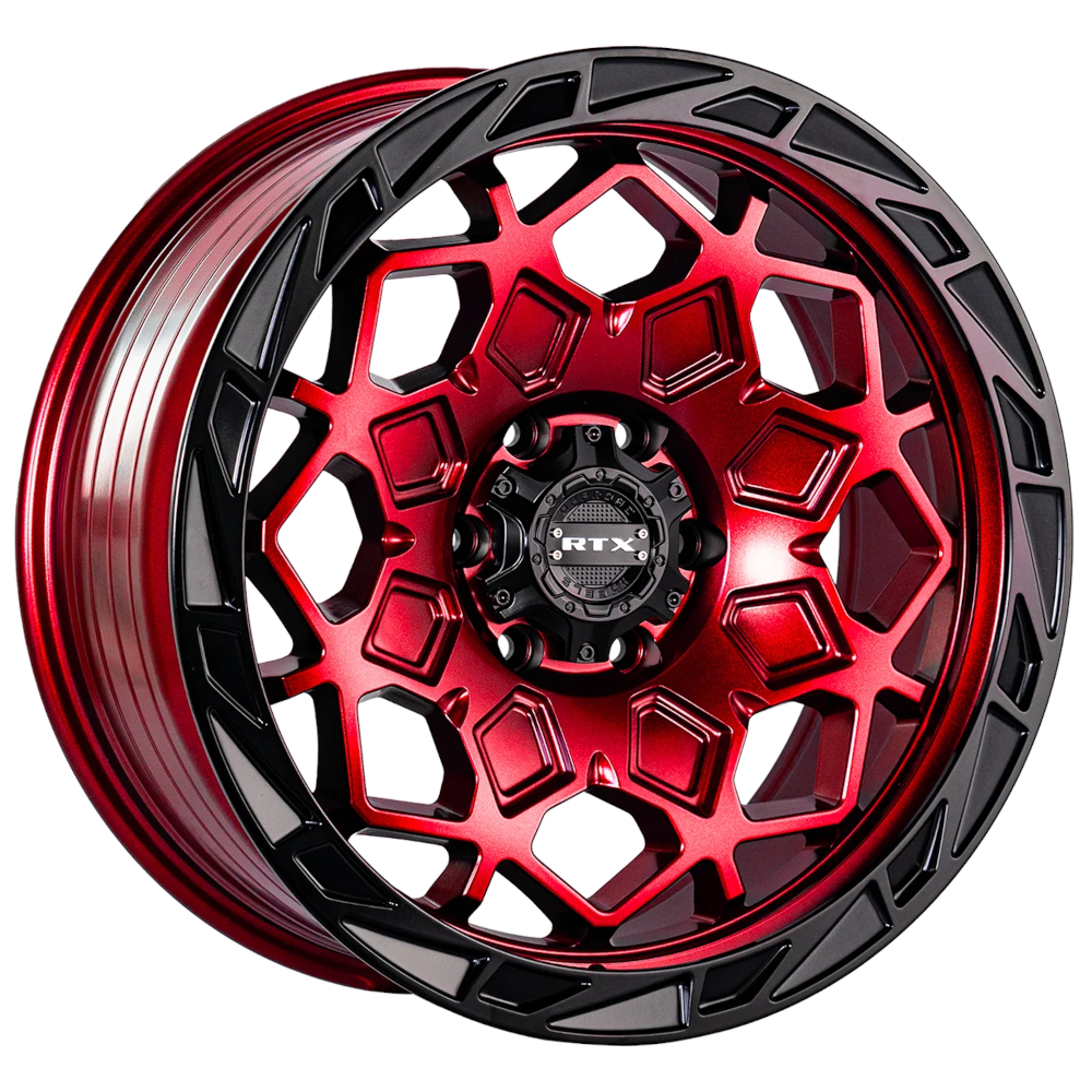Red Black RTX Offroad Spade Wheels