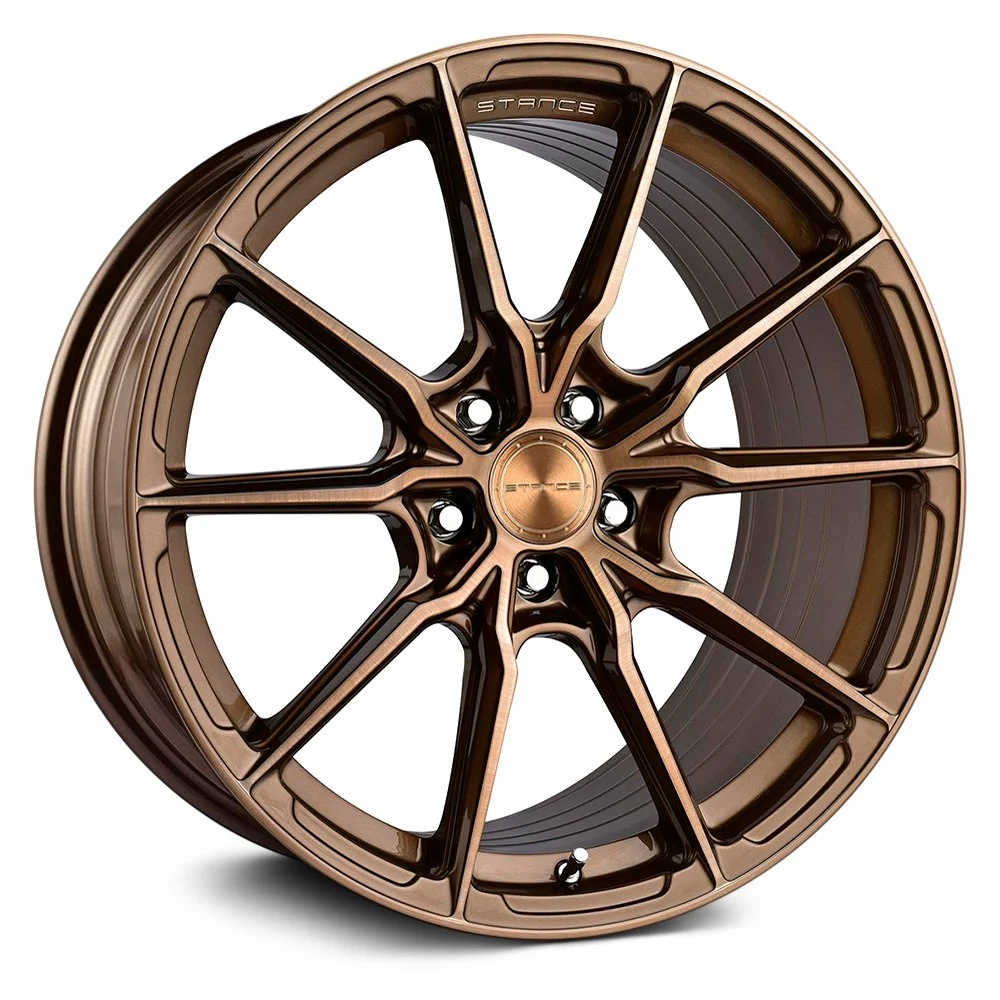Brushed Bronze Stance SF-11 Wheels