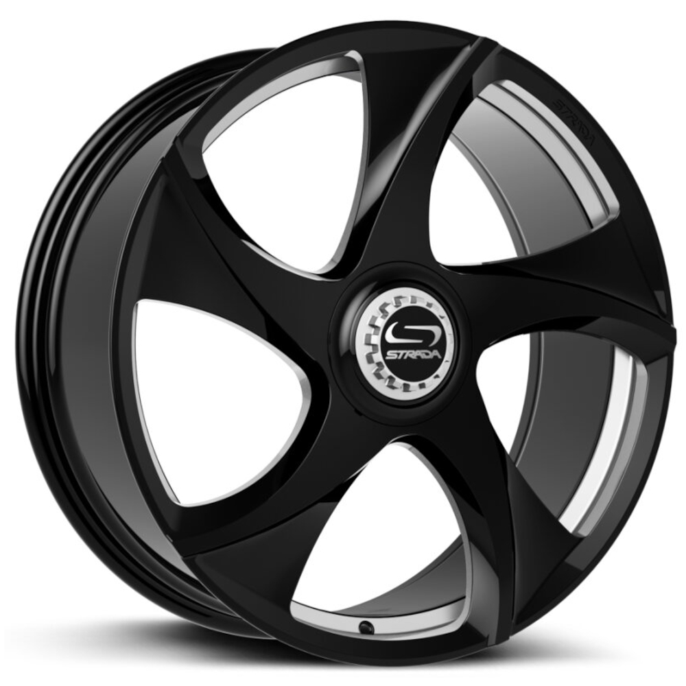 Black Milled Strada Vino Wheels