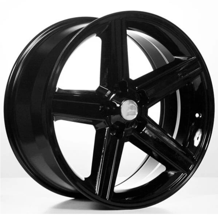 Gloss Black Strada Replicas Iroc Replica Wheels