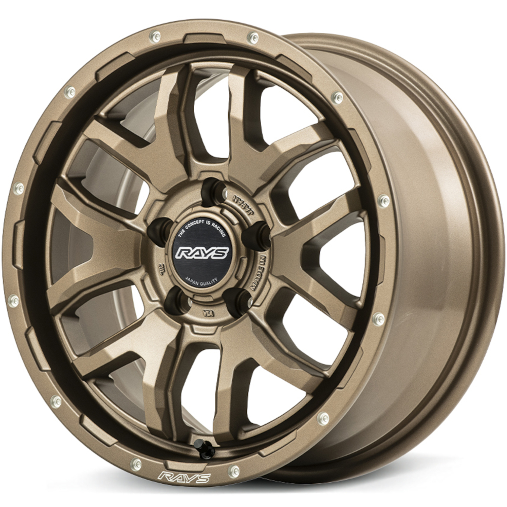 Dark Bronze Team Daytona F6 Boost Wheels