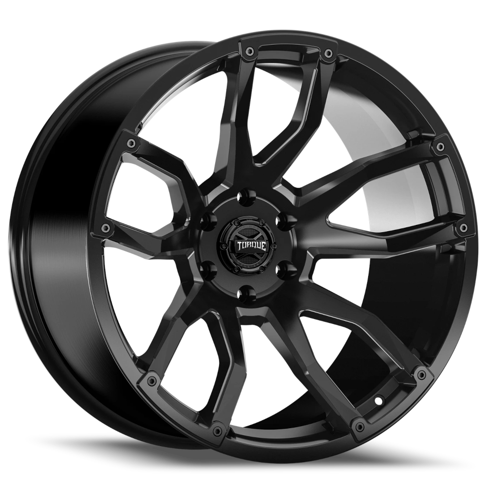 Satin Black Torque TW403C Wheels