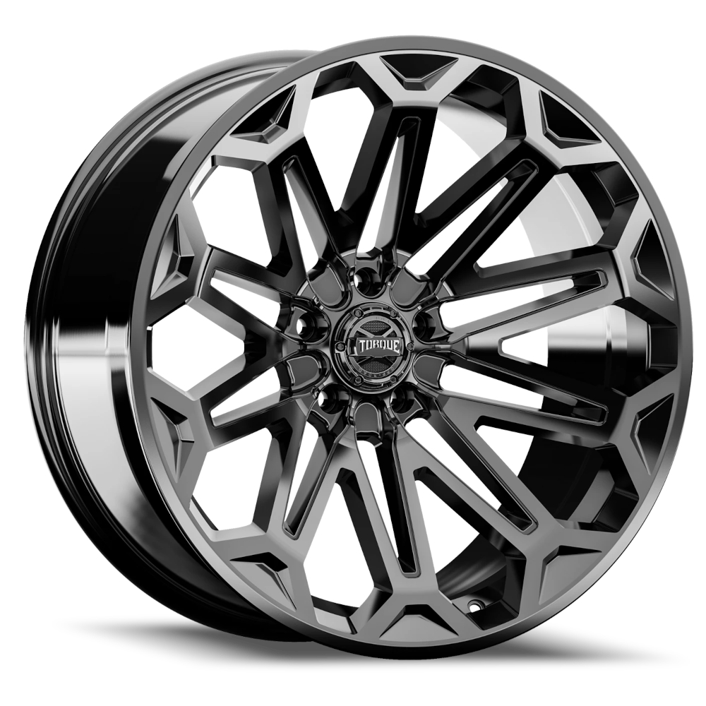 Gloss Black Torque TW406C Wheels