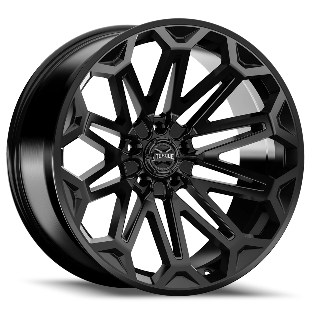 Satin Black Torque TW406C Wheels