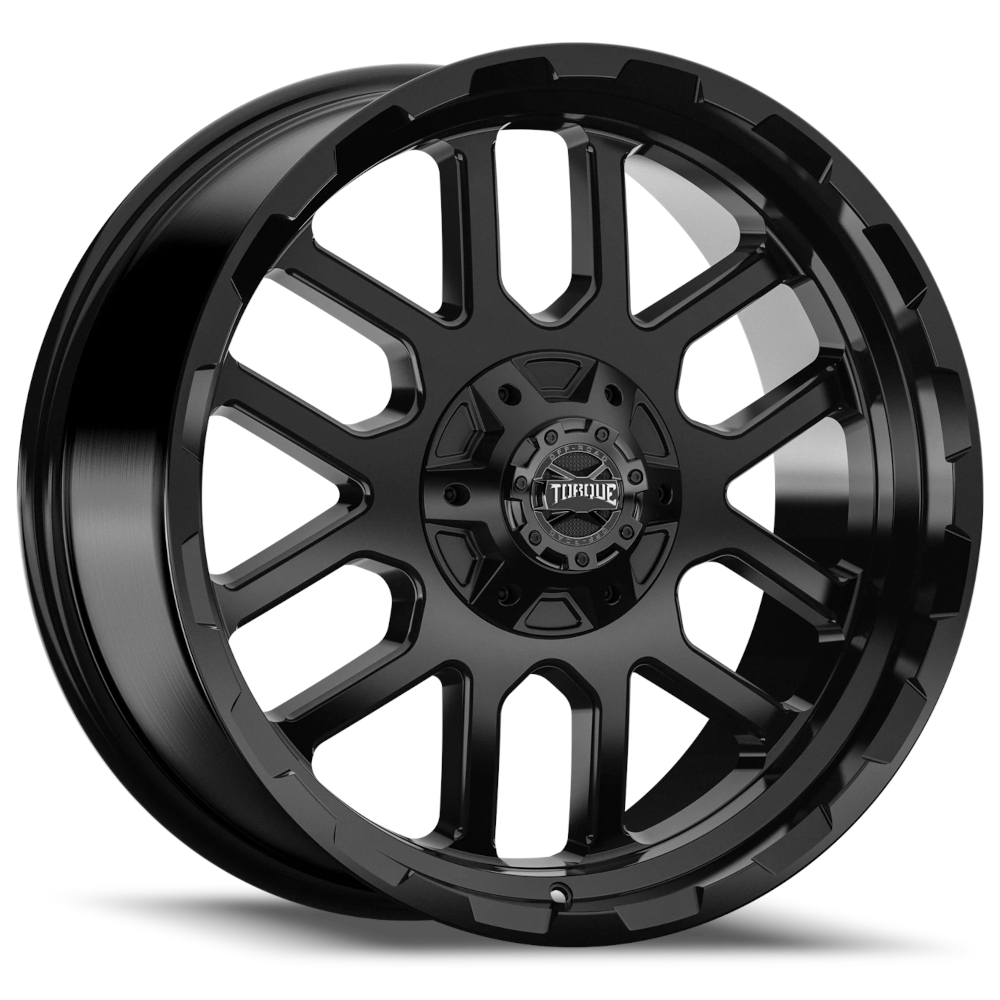 Satin Black Torque TW408C Wheels