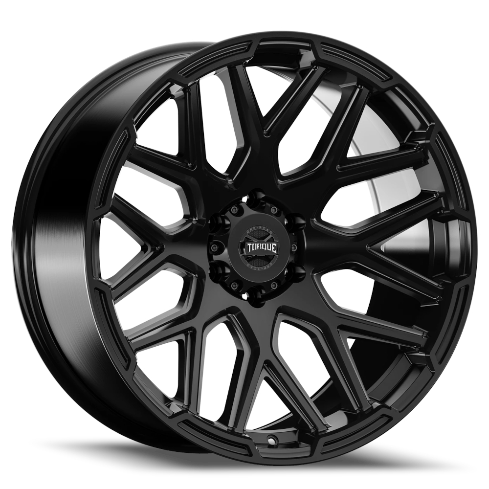 Satin Black Torque TW409C Wheels