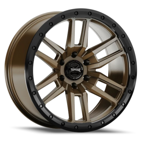 Bronze Black Torque TW411C Wheels