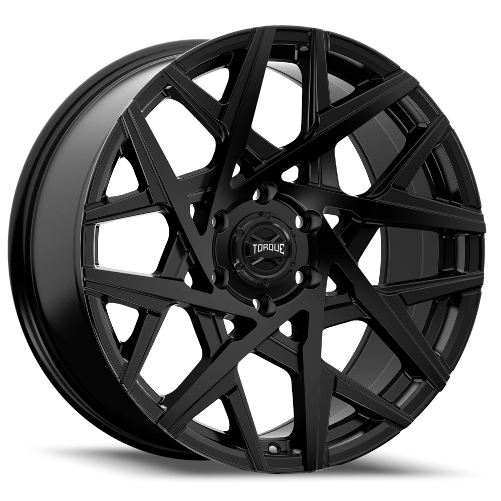 Satin Black Torque TW424C Wheels
