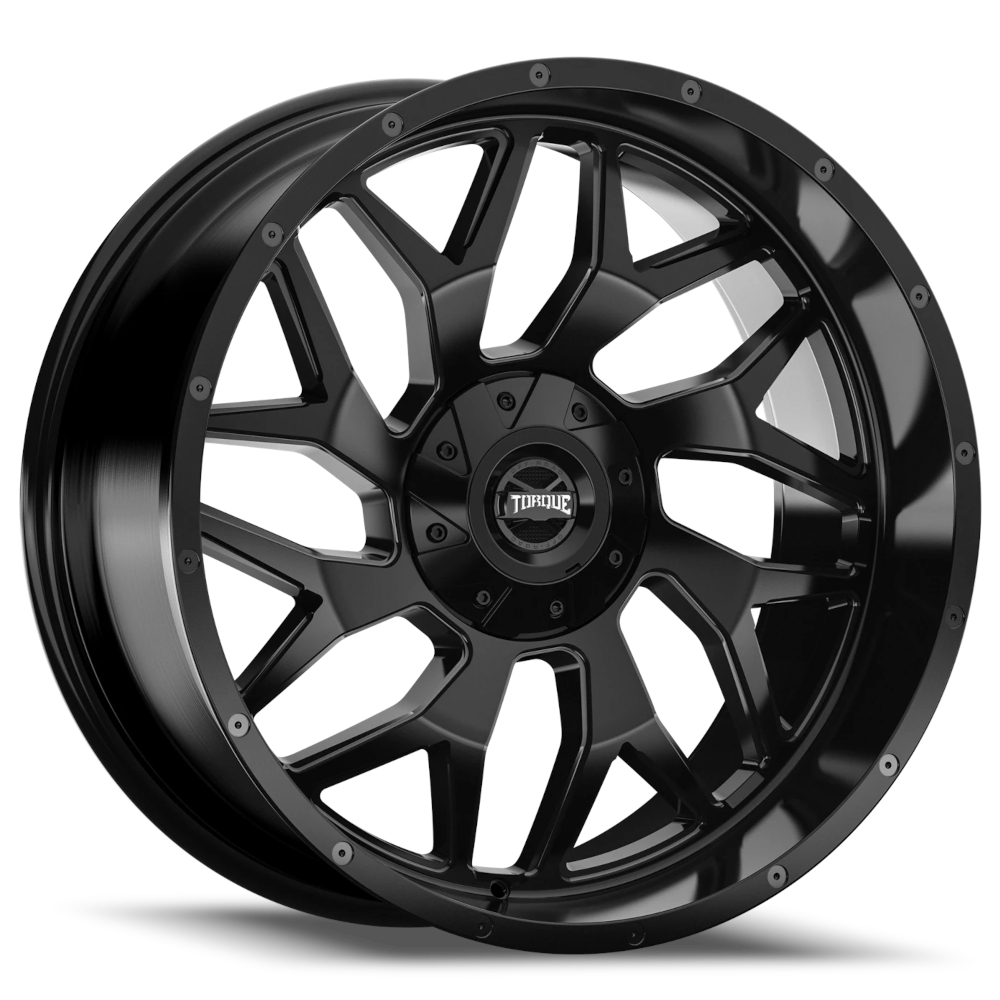Satin Black Torque TW427C Wheels