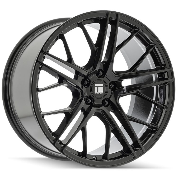 Gloss Black Touren TF07 Wheels