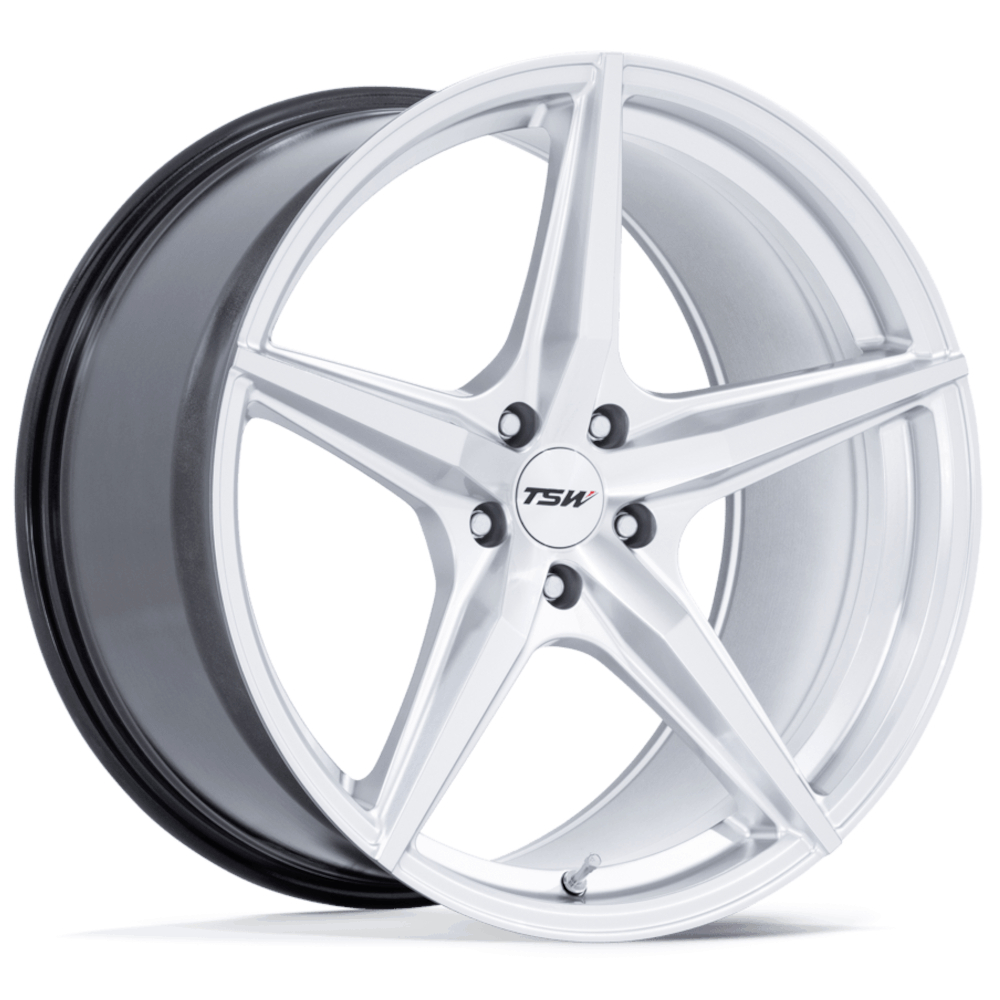 Silver Machined TSW Esprit Wheels