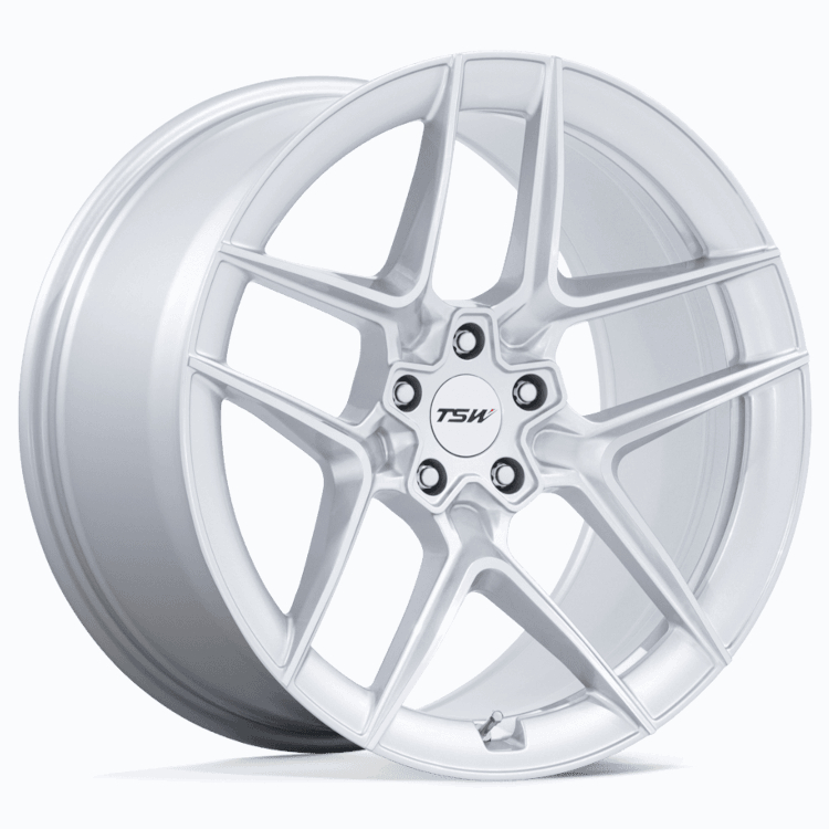 Silver Machined TSW Slipstream Wheels