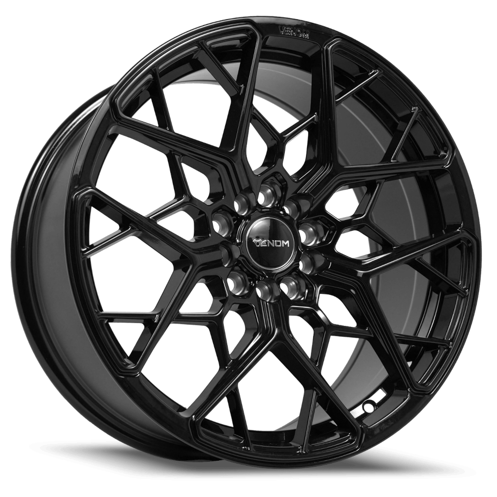 Gloss Black Venom 46 Wheels