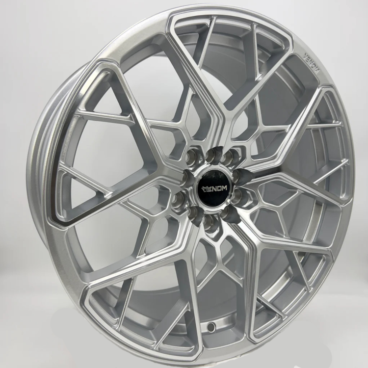 Silver Machined Venom 46 Wheels