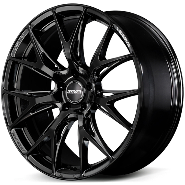 Gloss Black Versus VV27S Wheels