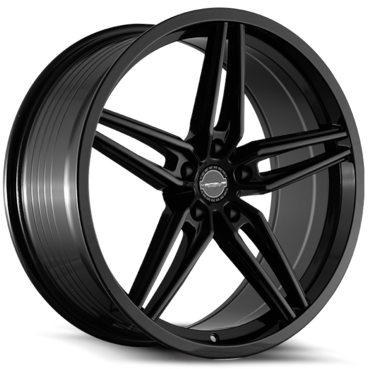 Gloss Black Versus Racing VS44 Wheels