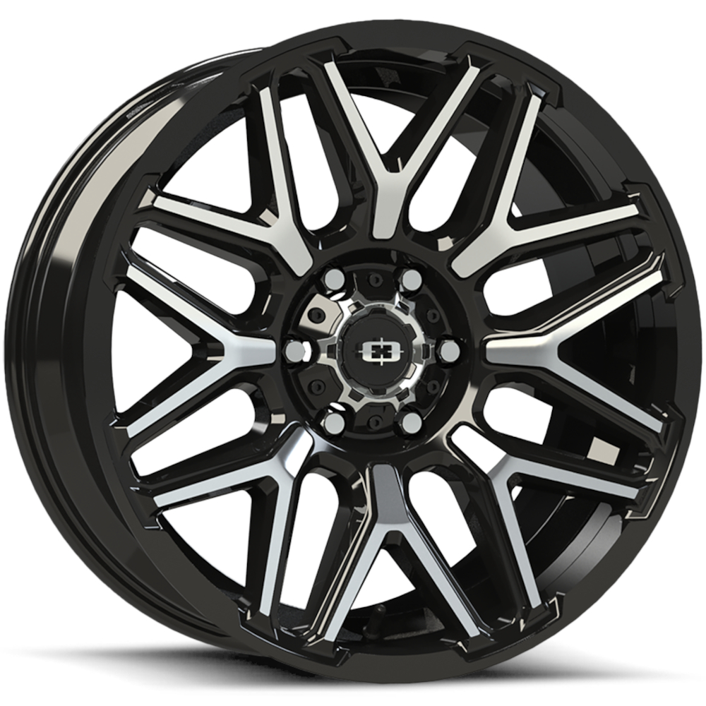 Machined Black Vision Rekluse Wheels