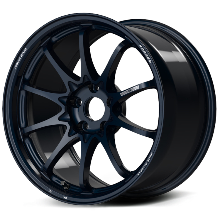 Mag Blue Volk CE28N-Plus Wheels