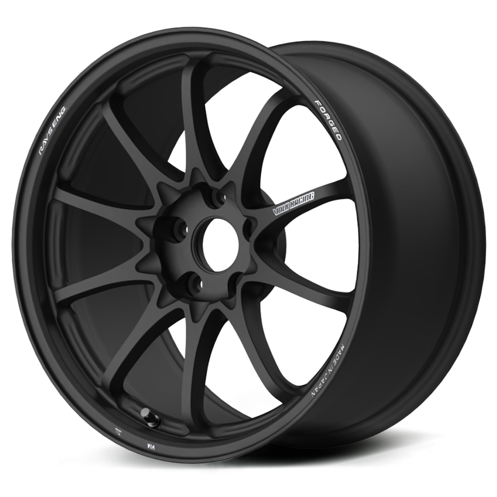 Matte Black Volk CE28N-Plus Wheels