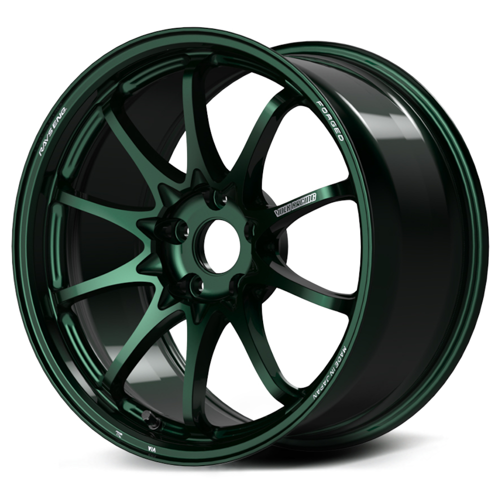 Racing Green Volk CE28N-Plus Wheels