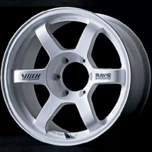 Dash White Volk TE37 Large PCD Wheels