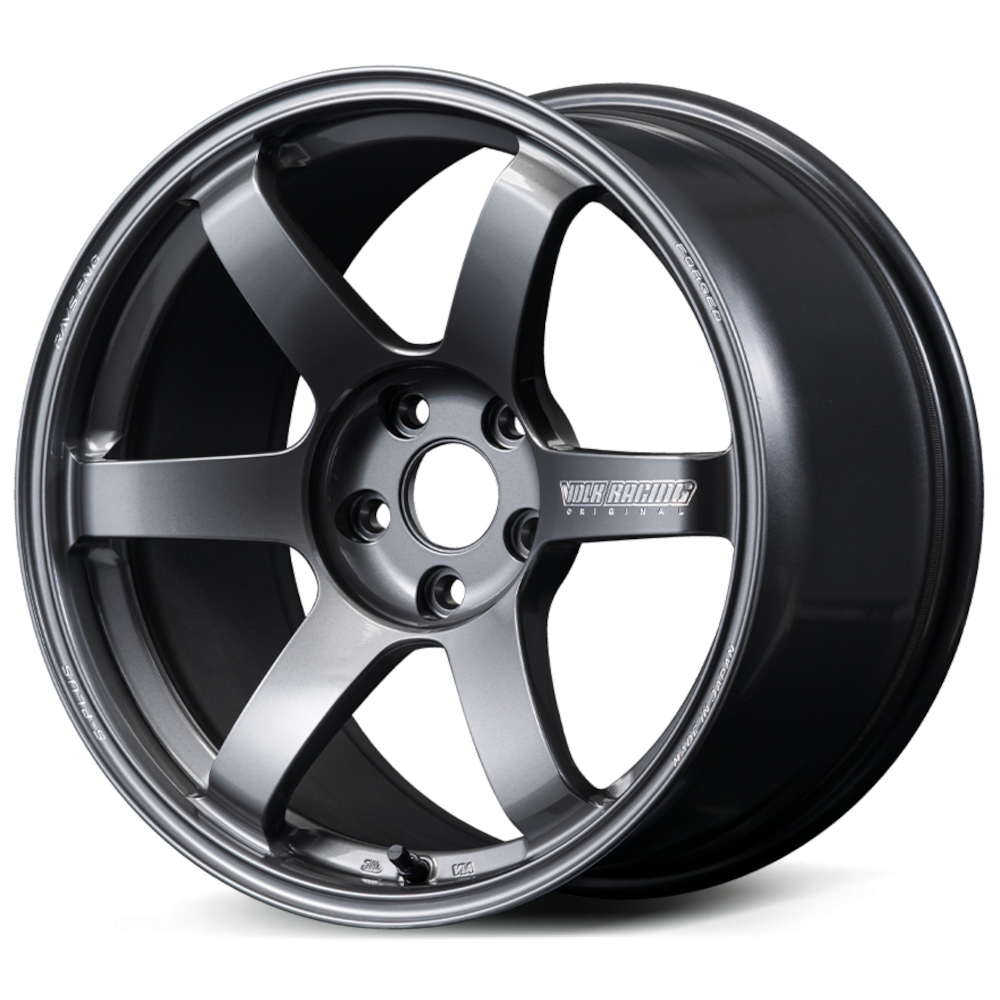 Gunmetal Volk TE37 Saga S-Plus Wheels