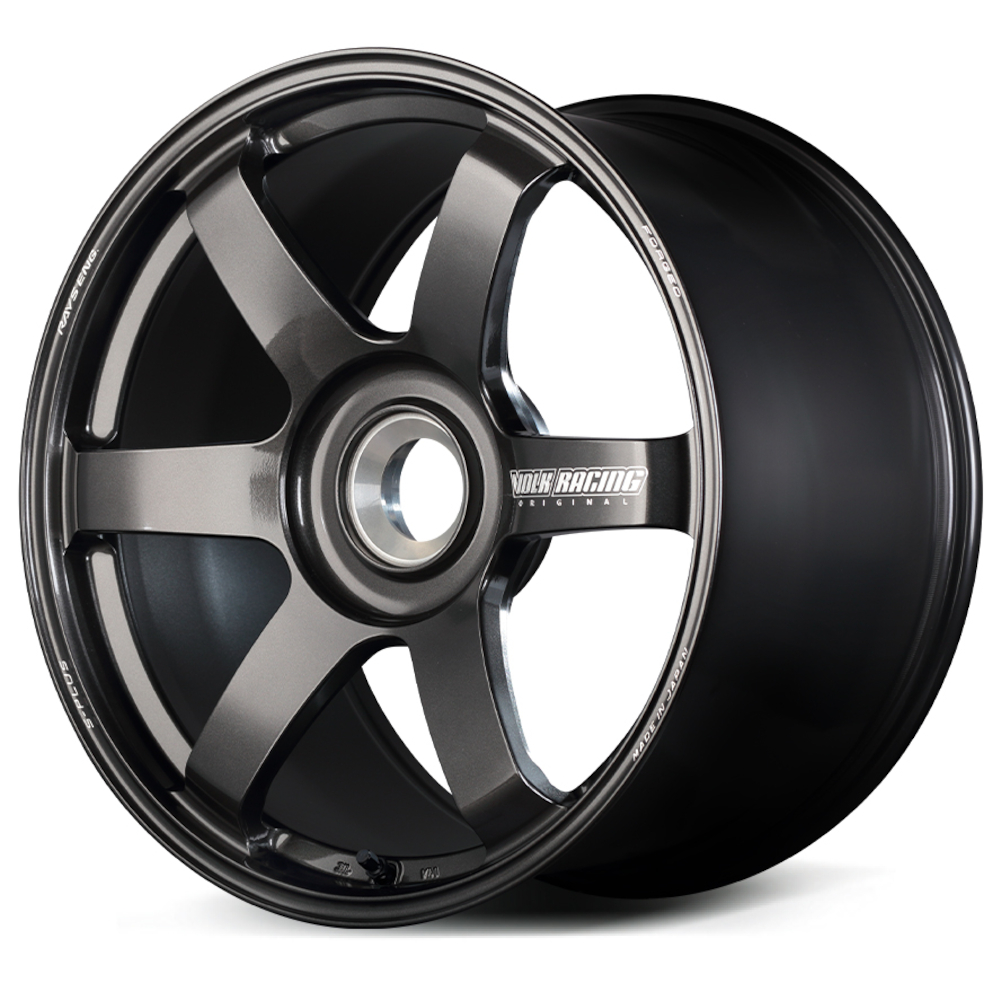 Dark Gunmetal Volk TE37 Saga S-Plus Center Lock Wheels