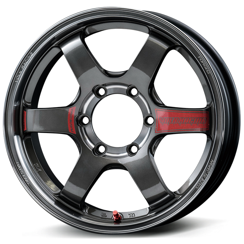 Gray Volk TE37SB SL Wheels