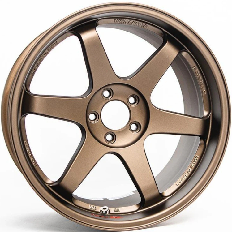 Blast Bronze Volk TE37SL Wheels