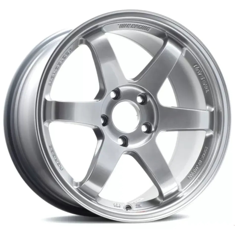 Mercury Silver Volk TE37SL Wheels