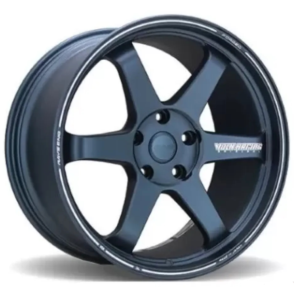 Matte Blue Volk TE37 Ultra Large PCD Wheels