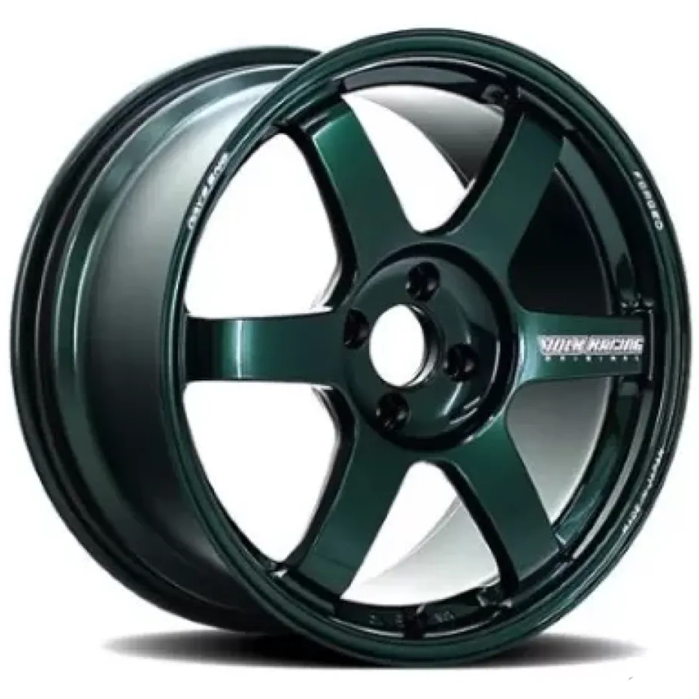 Racing Green Volk TE37 Ultra Large PCD Wheels
