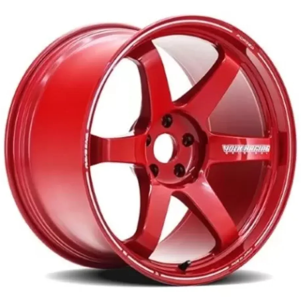 Red Volk TE37 Ultra Large PCD Wheels