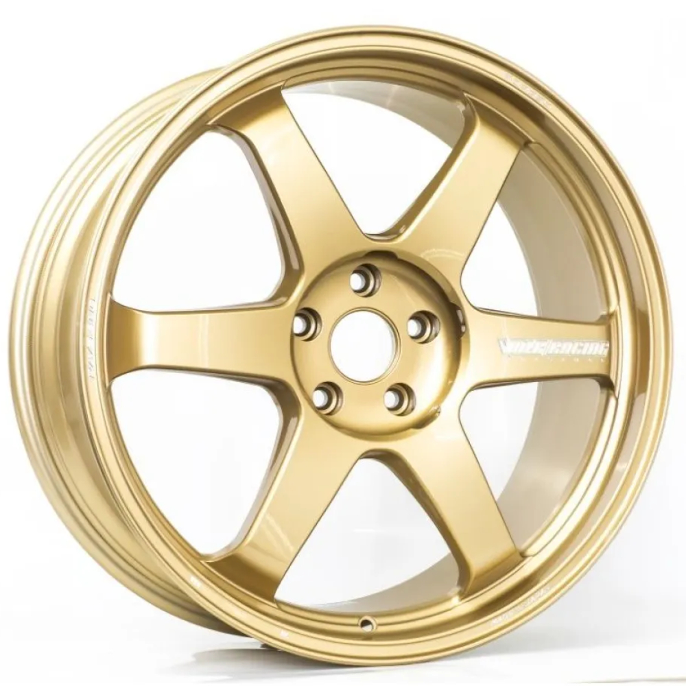 Gold Volk TE37 Ultra M-Spec Wheels