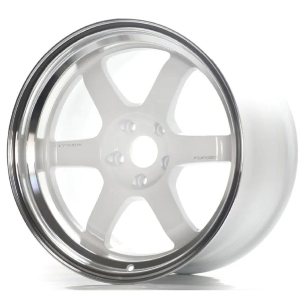 Dash White Volk TE37V Mk II Wheels