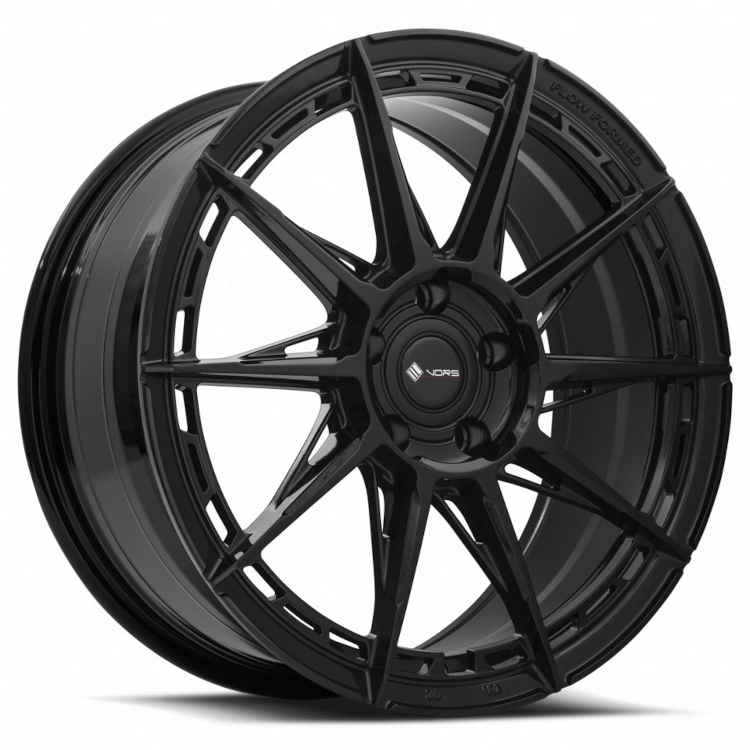 Gloss Black Vors LT55 Wheels