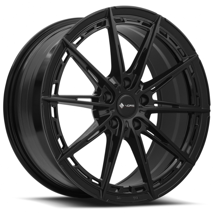 Gloss Black Vors LT84 Wheels