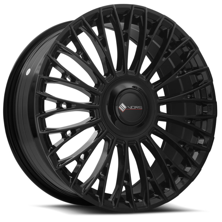 Gloss Black Vors LT95 Wheels