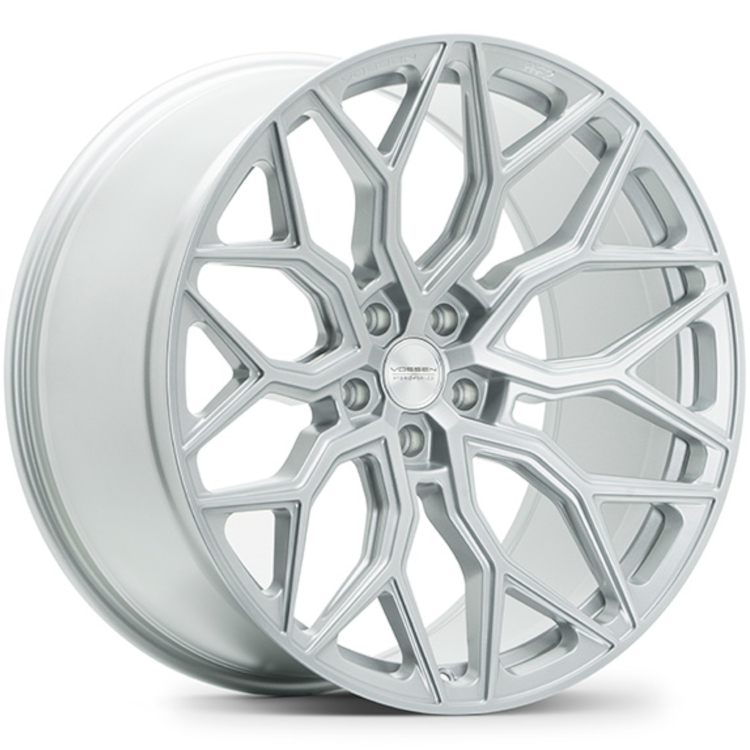 Satin Silver Vossen HF2 Wheels
