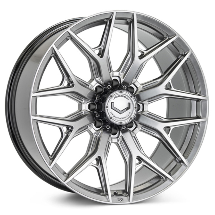 Hyper Gunmetal Vossen HF6-4 Wheels