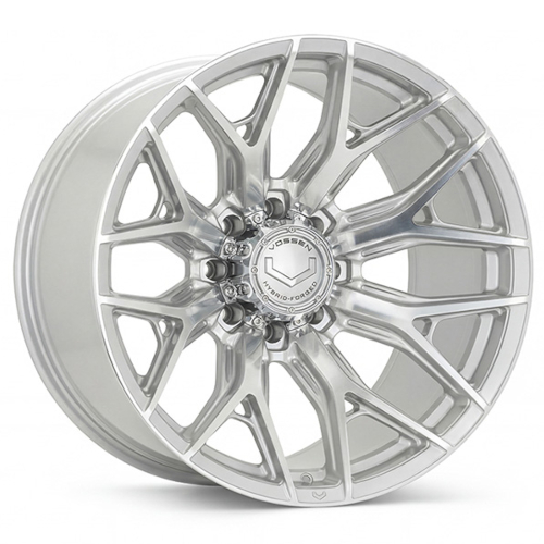Silver Polished Vossen HF6-4 Wheels