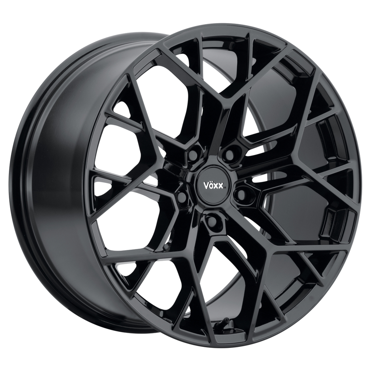 Gloss Black Voxx Replicas CZ8 Wheels