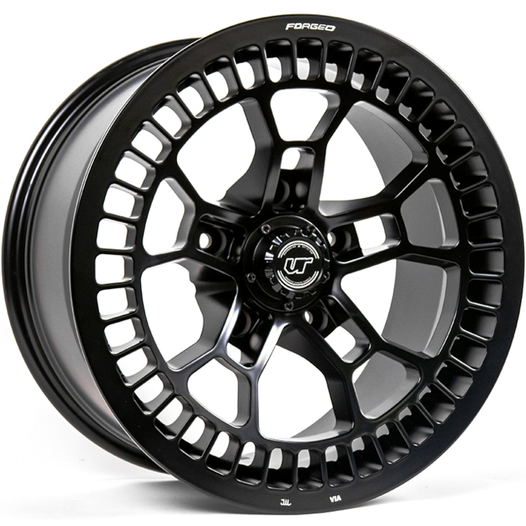 Matte Black VR Forged D02 Wheels