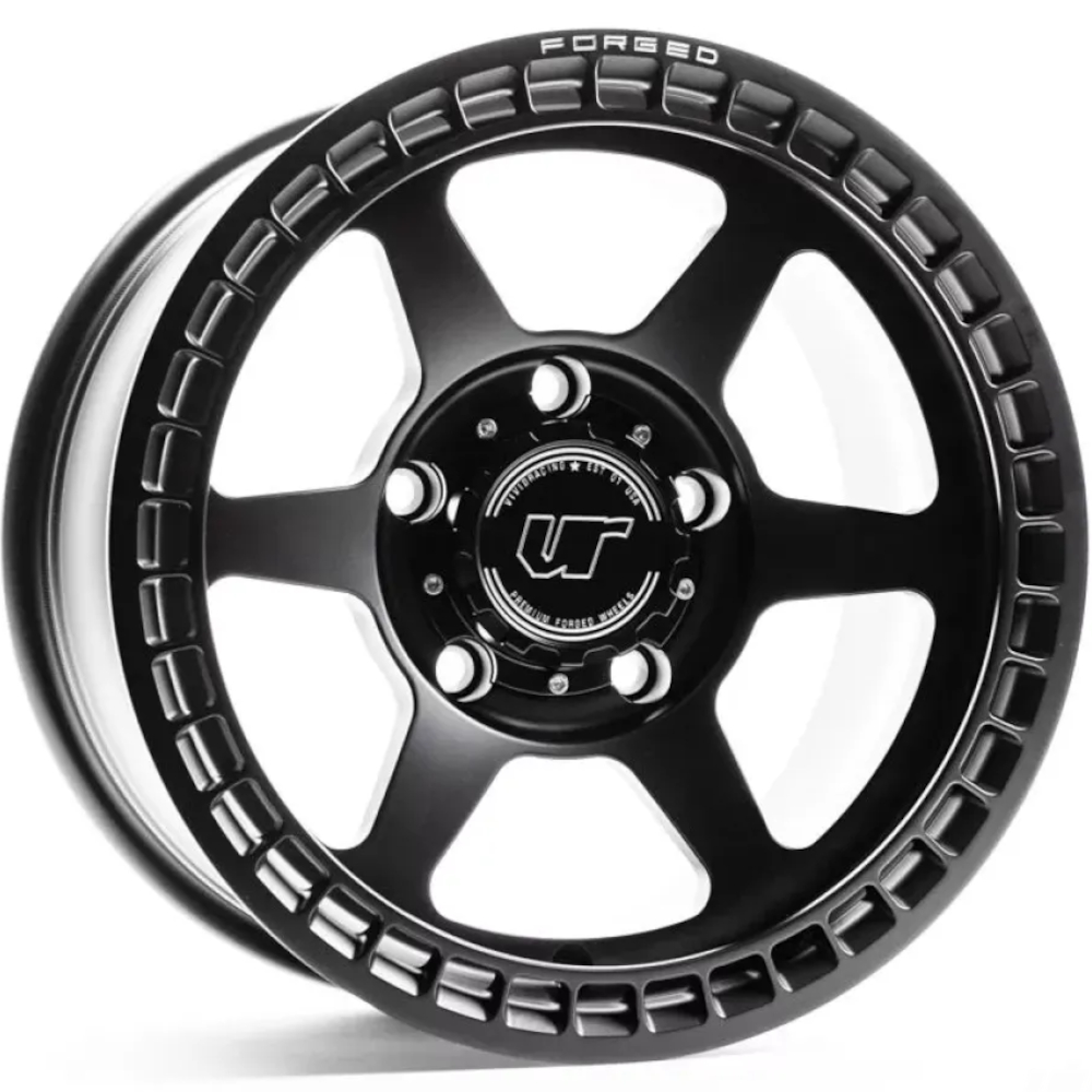 Matte black VR Forged D07 Wheels