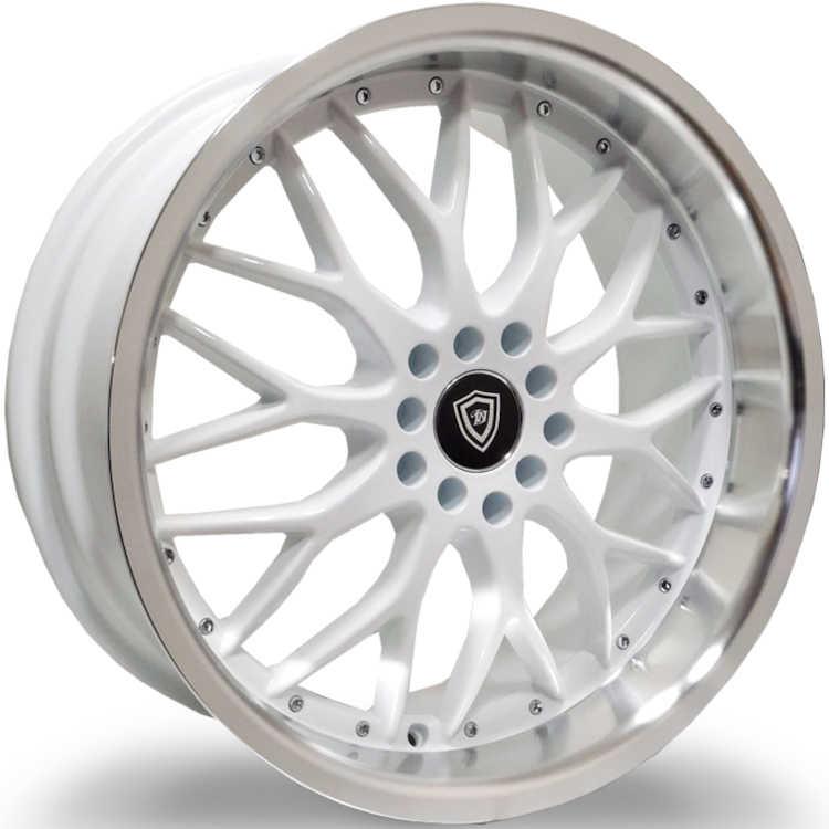 White Machined White Diamond W503 Wheels